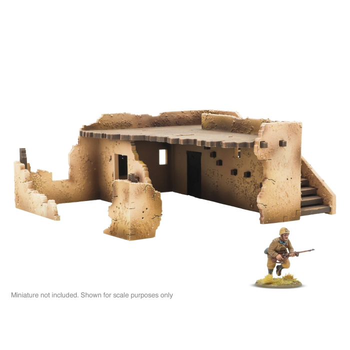 Warlord Games: Adobe Building - Gentleman's War Ruins